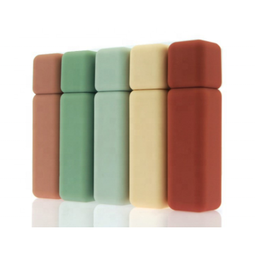 Multi-color rubber paintcolor tube lipstick tube